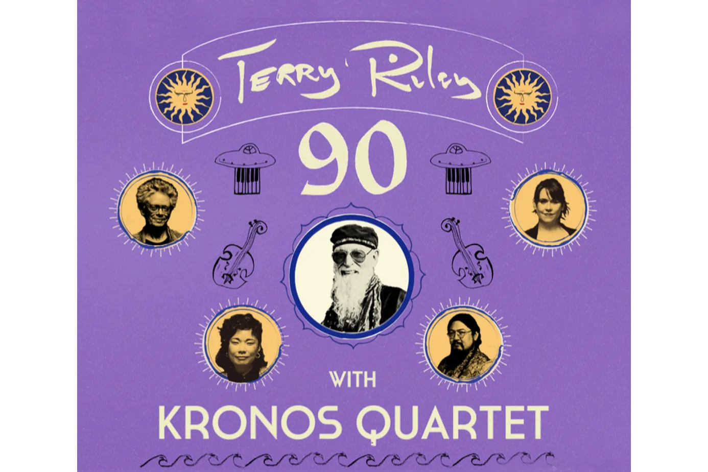テリー・ライリー × クロノス・クァルテット コンサート