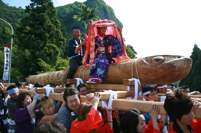 しただふるさと祭り ～雨生の大蛇祭～