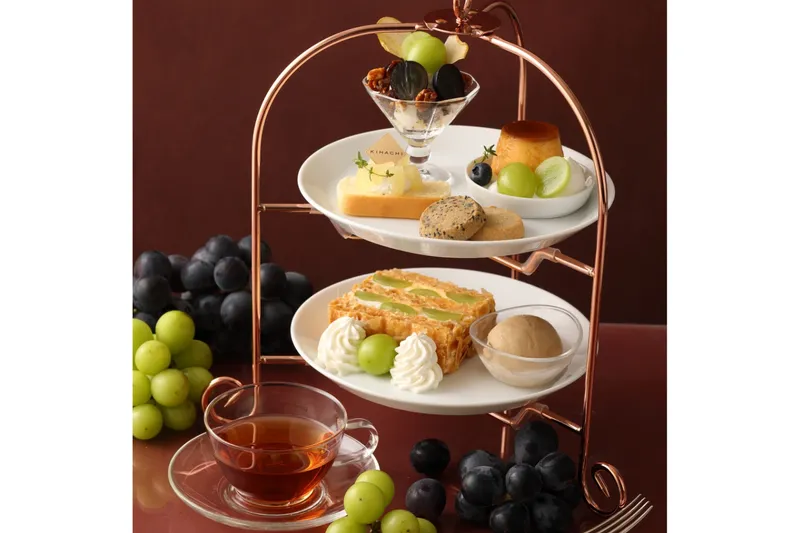 季節のAfternoon Tea Set【キハチ カフェ】