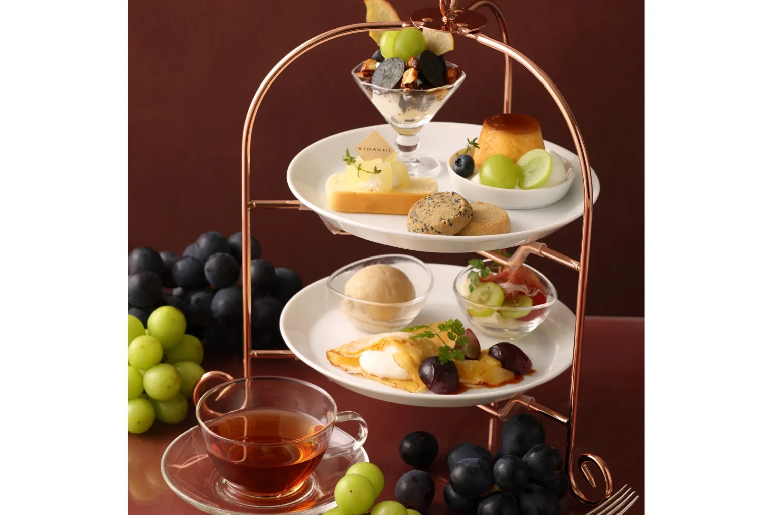 季節のAfternoon Tea Set【キハチ カフェ】_2