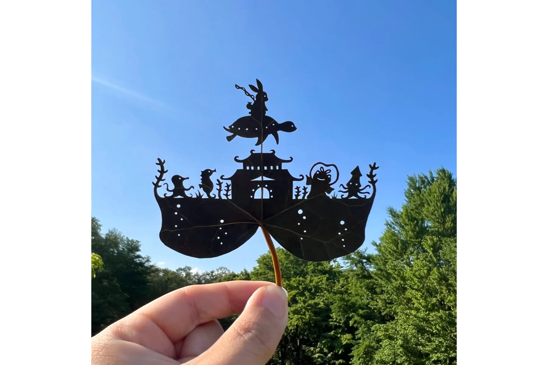 Hello！Leaf Art World in Yokohama　リト＠葉っぱ切り絵展 in 横浜みなとみらい_2