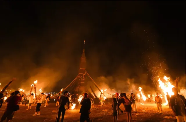 向田の火祭