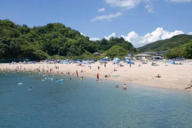 【海水浴】的場海水浴場
