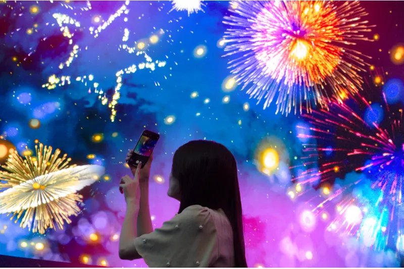 花火ウェルカムドーム