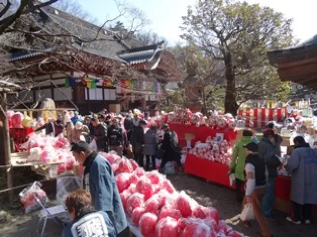 深大寺だるま市