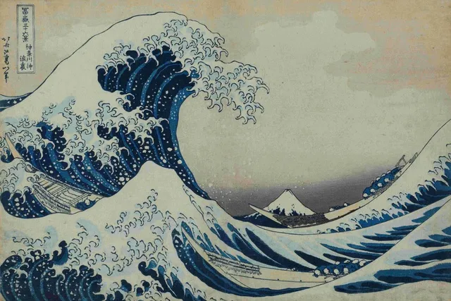 北斎漫画＆The Great Wave