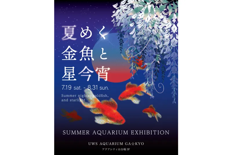 夏めく金魚と星今宵_1