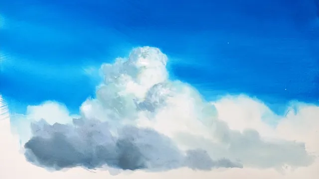 ジブリ美術監督の技　ワークショップ「雲を描こう！」