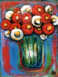 粟津杜子遺作展