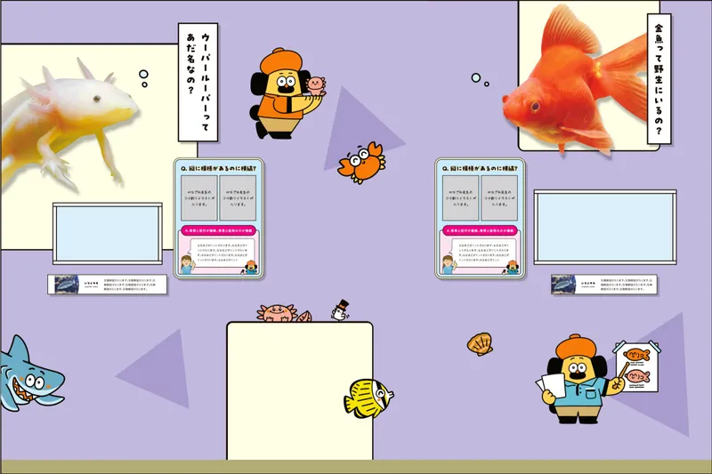 しながわ水族館　ポンっと解決！なるほど展_2