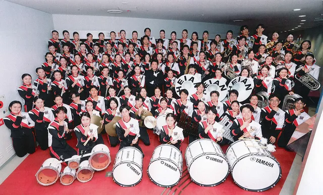 龍谷大学付属平安高等学校 吹奏楽部マーチングパレードinブルーメの丘