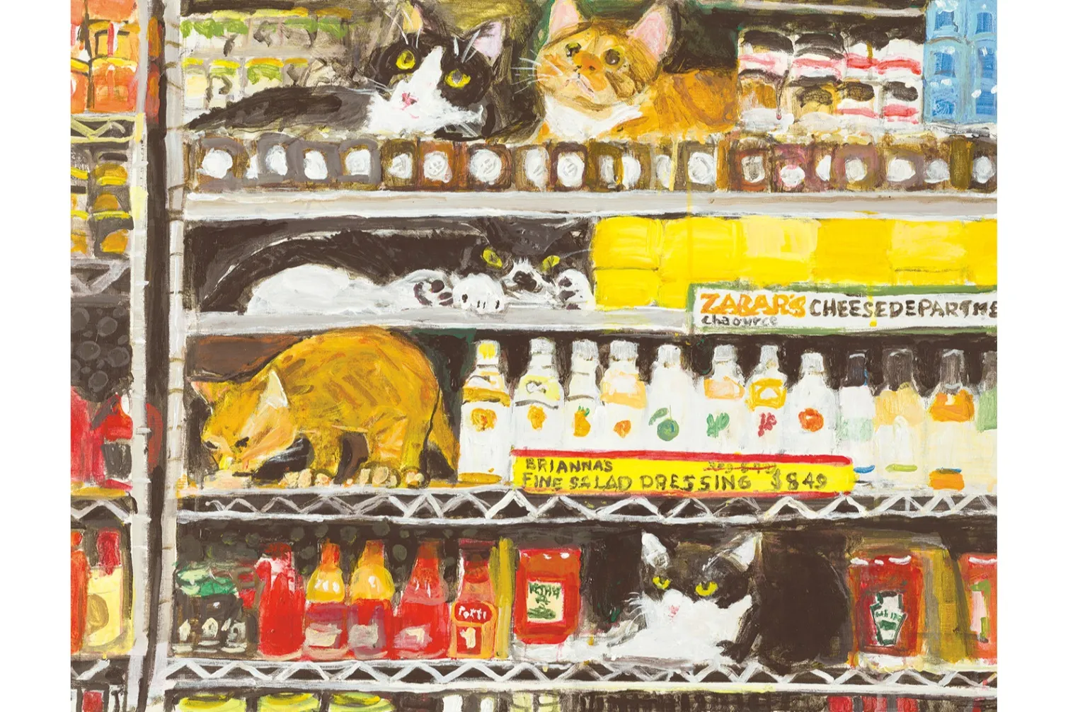 久下貴史 原画・版画展～マンハッタナーズの猫たち～