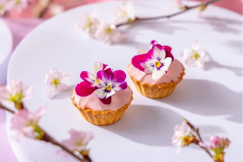 桜海老と菜の花のタルト