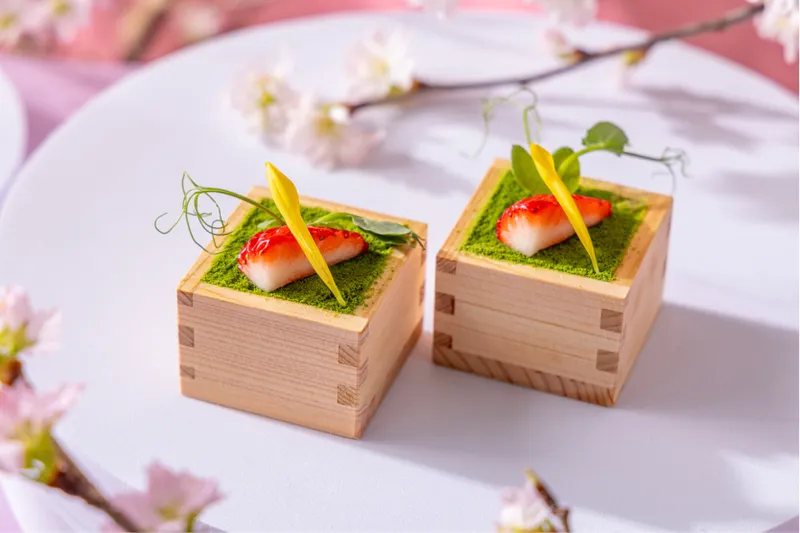 ポークリエットとクスクスの花畑