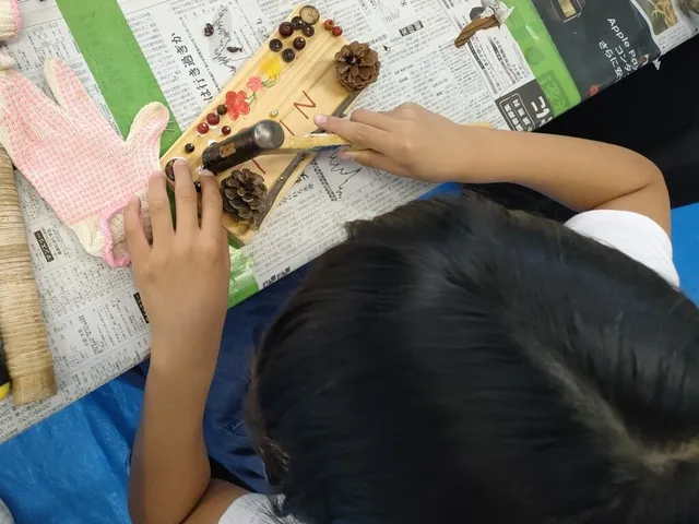夏休み子ども木工教室