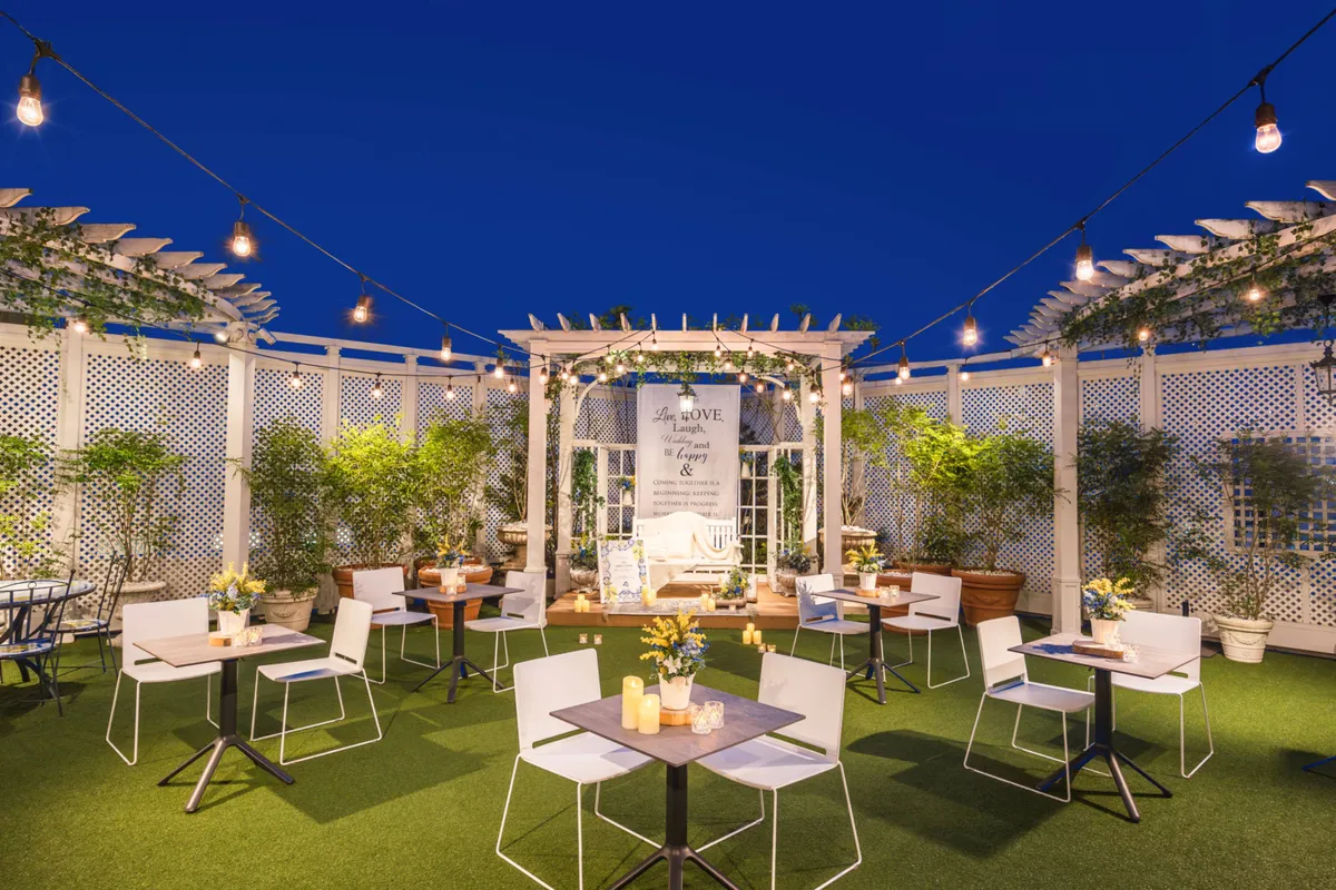 Italian Beer Garden & Hall at Tokyo Aphrodite