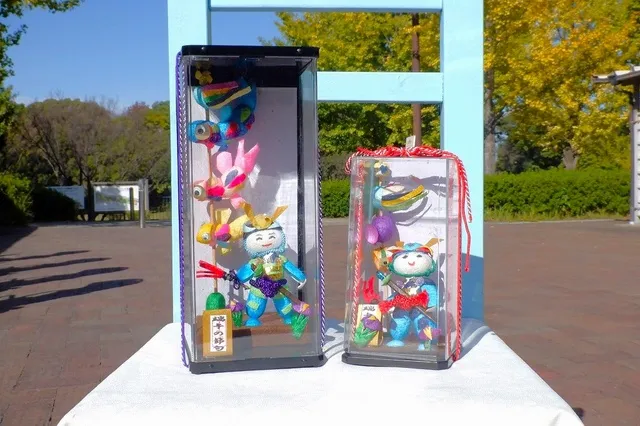 まゆ玉工作教室　五月人形