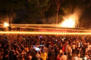 科長神社の六月灯