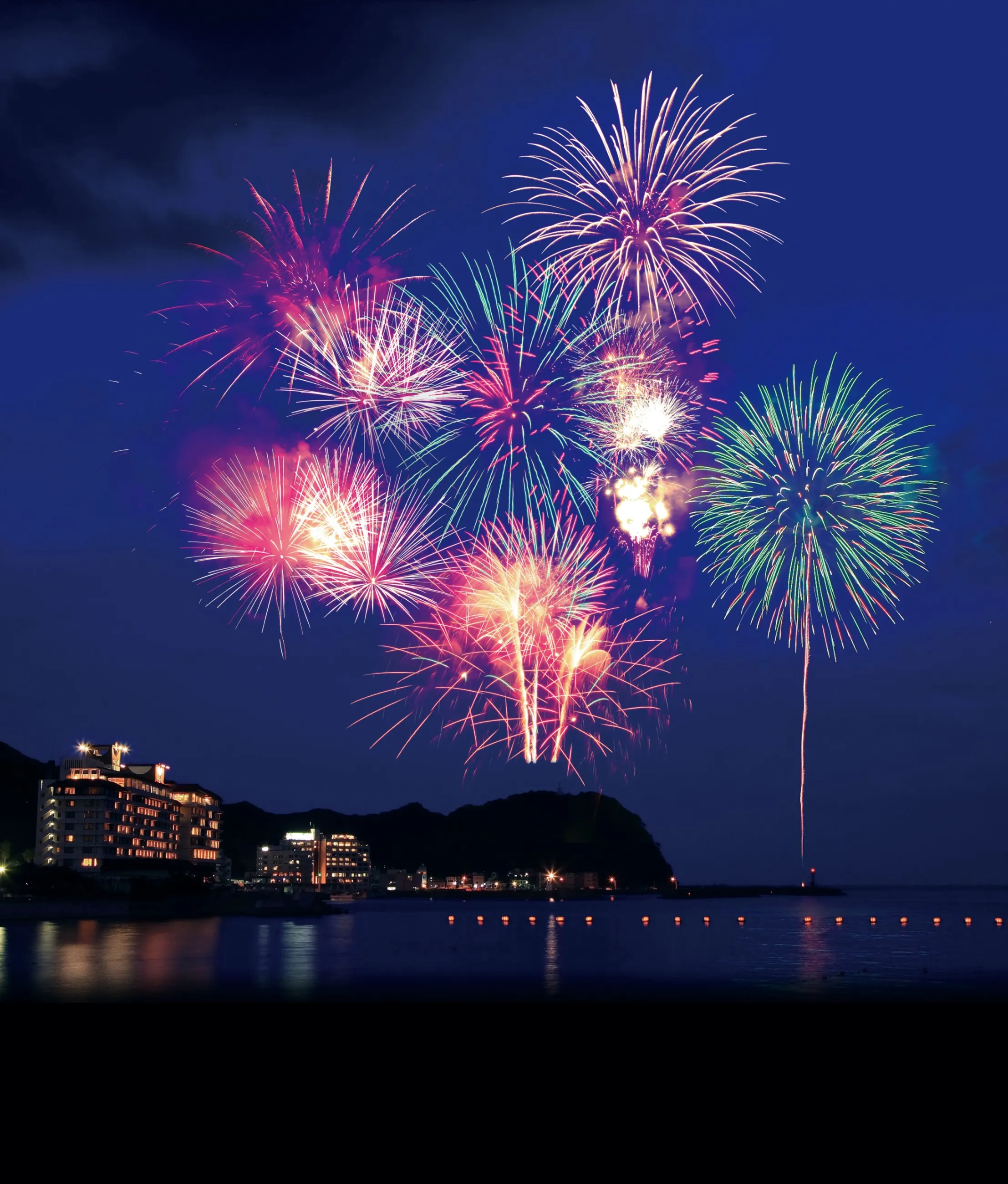 連夜の花火IN天津小湊2025