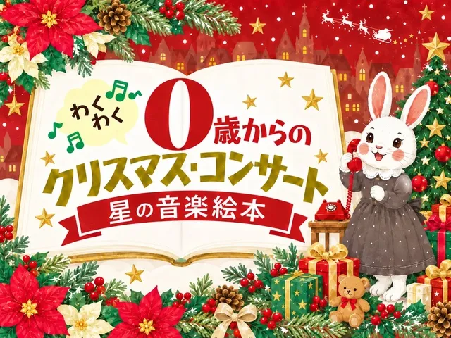 0歳からのクリスマスコンサート 「星の音楽絵本」東京公演2026