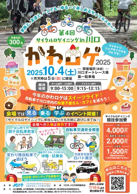 第4回サイクルロゲイニングin川口「かわロゲ2025」