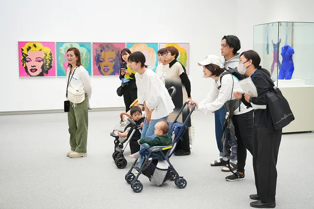 ベビーカー アートナビツアー（コレクション展2025-1）