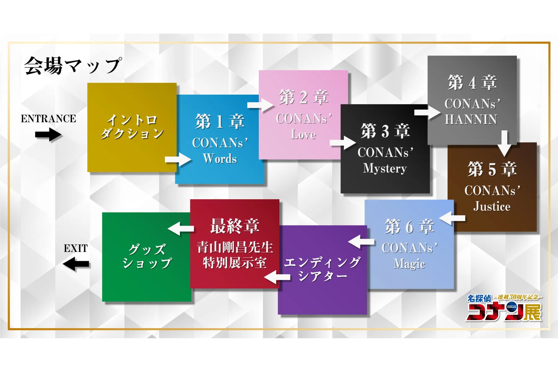 連載30周年記念 名探偵コナン展_2