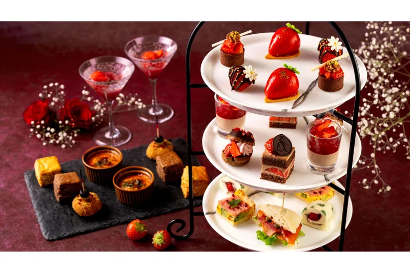 Strawberry Chocolate Afternoon Tea