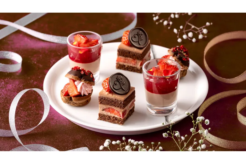 旬のいちごとチョコレートのコラボレーション