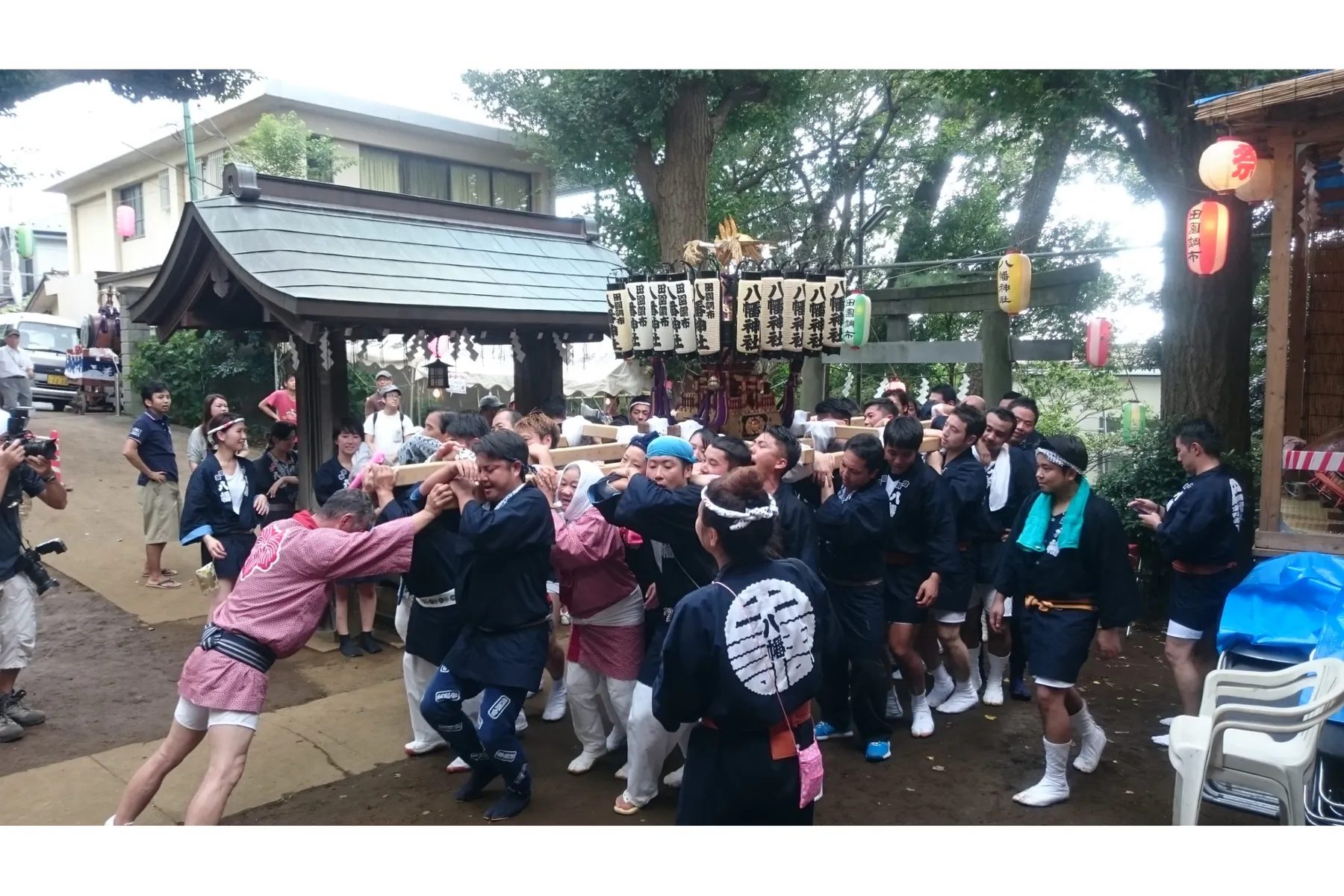 田園調布八幡神社 例大祭_1