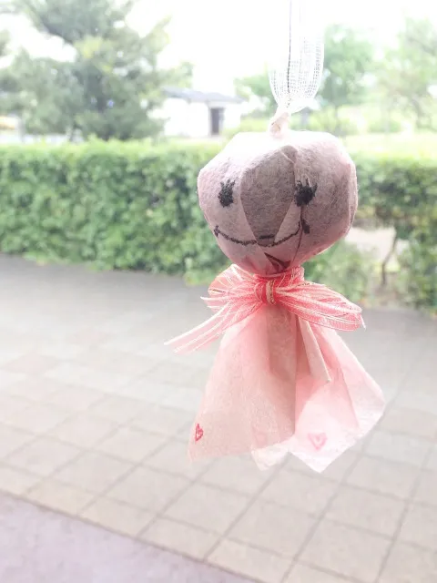 ハーブのてるてる坊主づくり_1
