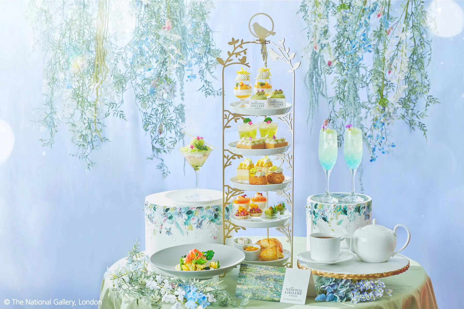 THE NATIONAL GALLERY LONDON AFTERNOON TEA ～ Inspired by Monet & Van Gogh～_1