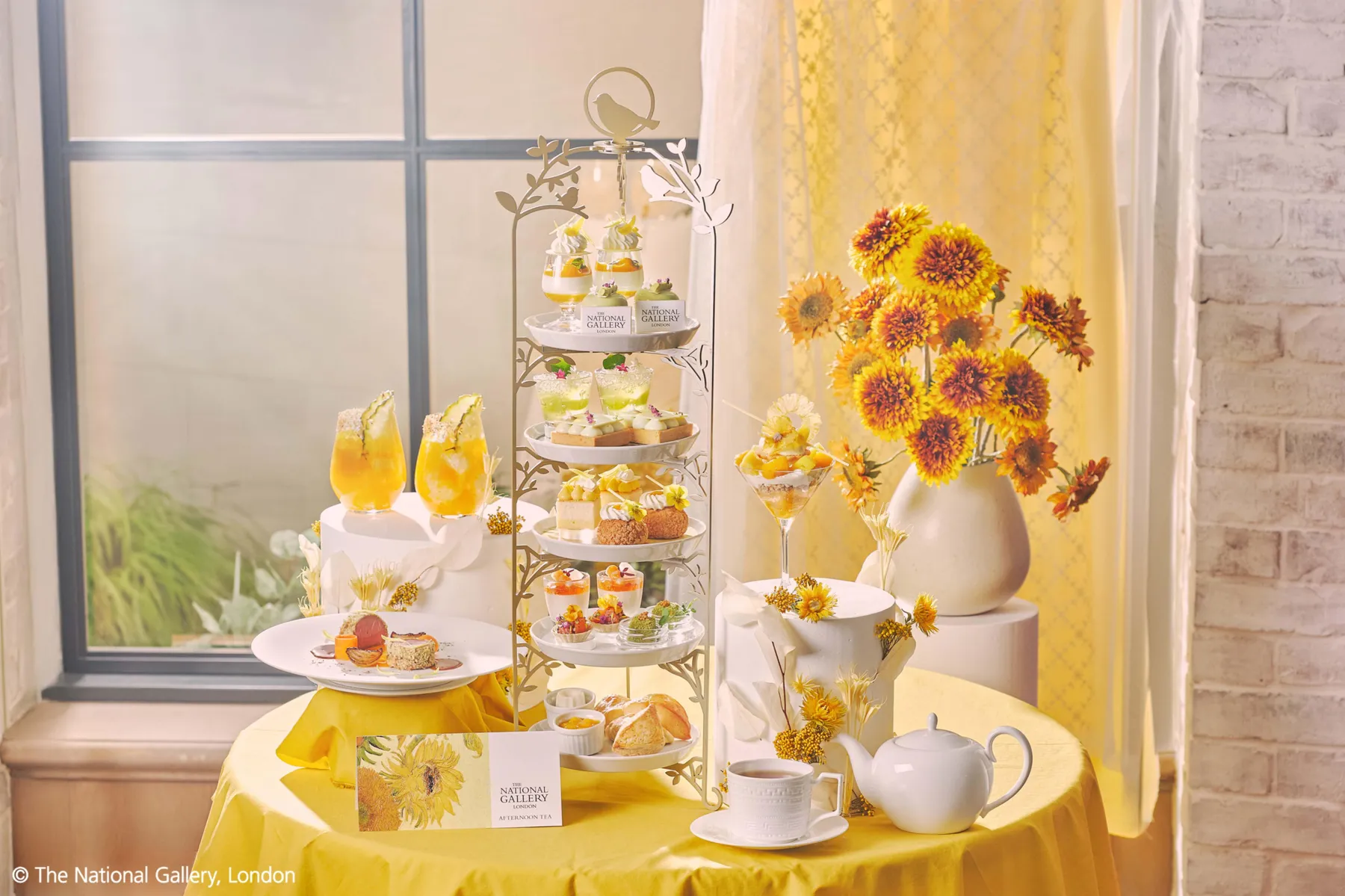 THE NATIONAL GALLERY LONDON AFTERNOON TEA ～ Inspired by Monet & Van Gogh～_2