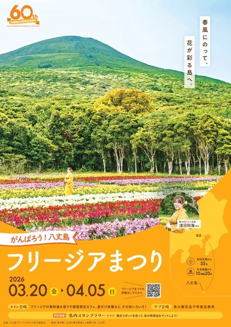 八丈島フリージアまつり