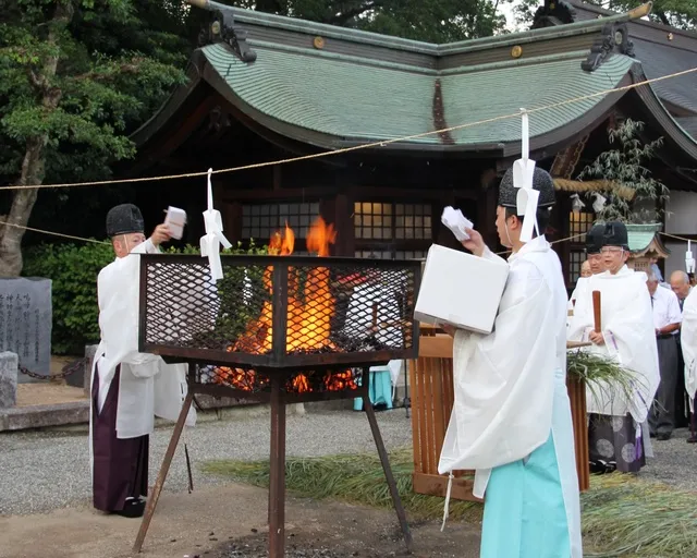椿神社　夏越祭