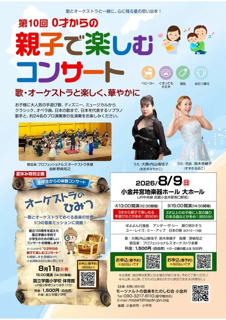第10回 0才からの親子で楽しむコンサート～オーケストラと共に