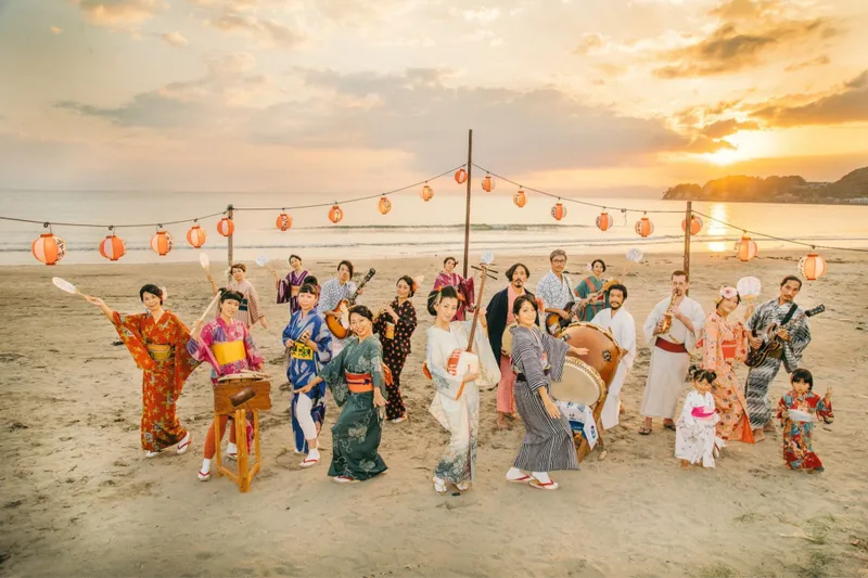 昨年に引き続き出演が決定した盆踊り集団「イマジン盆踊り部」：photo by Ryosuke Kikuchi
