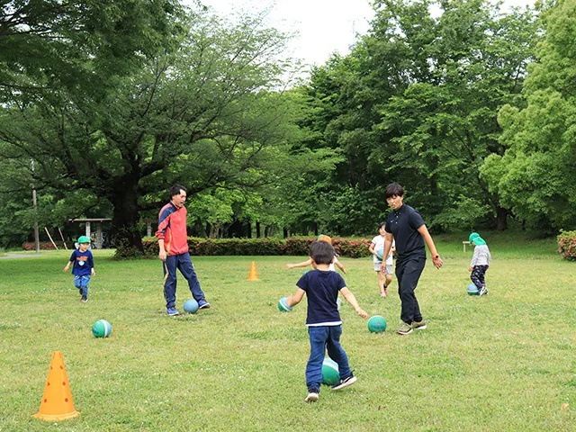 都立武蔵野公園「はらっぱスポーツ教室」（9月）