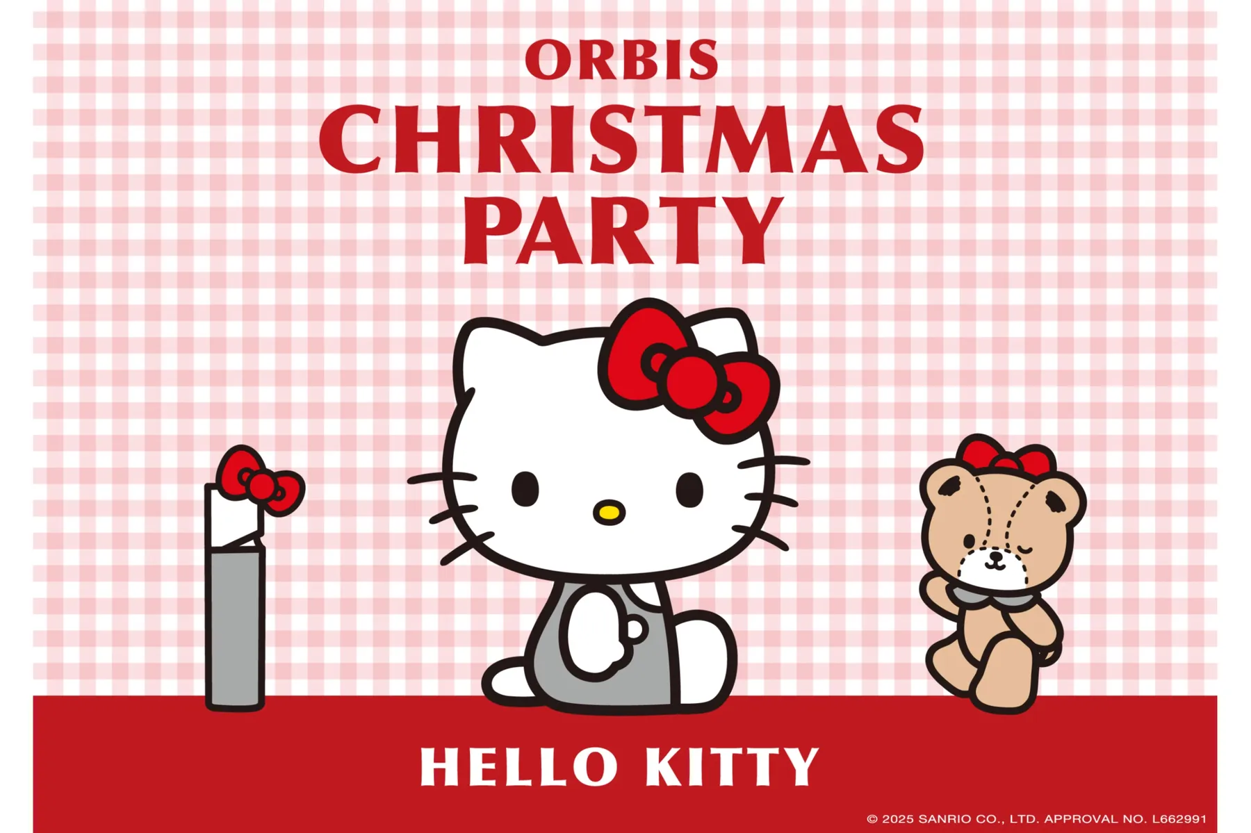 ORBIS CHRISTMAS PARTY collaboration with HELLO KITTY_2