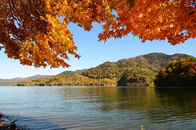 【紅葉・見ごろ】糠平湖