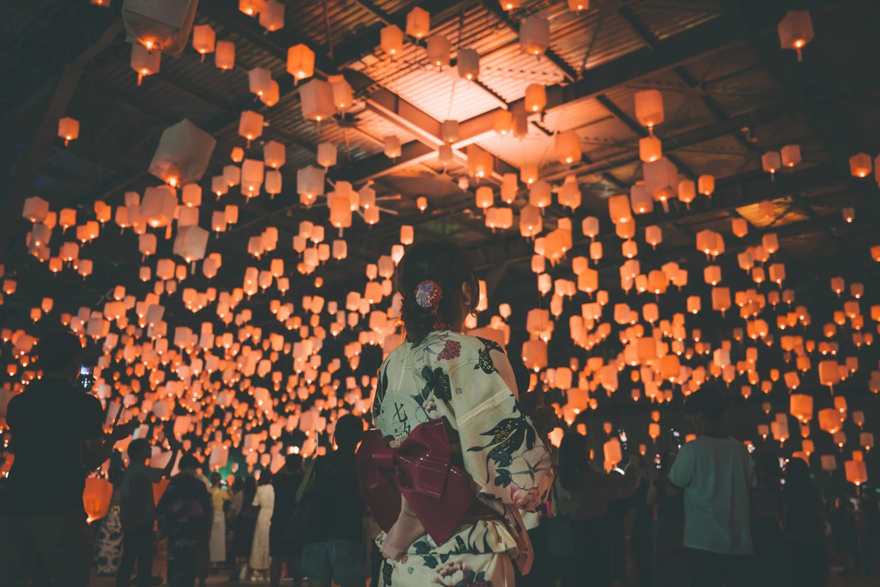 七夕スカイランタン祭り
