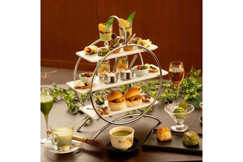 抹茶と新緑のAfternoon Tea【ホテル ザ セレスティン東京芝】_1