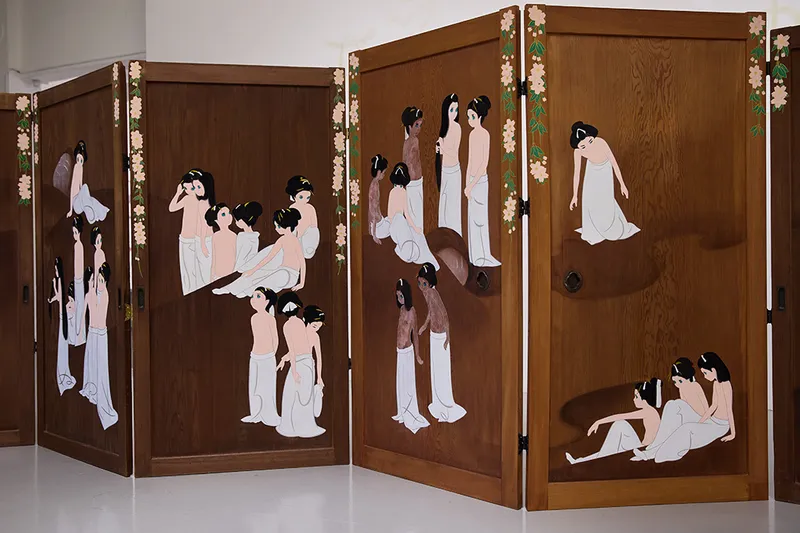 地域の歴史的建造物に現代アーティストが展示  作家：山口藍（やまぐち・あい）ほか　撮影：Wong Jing Wei