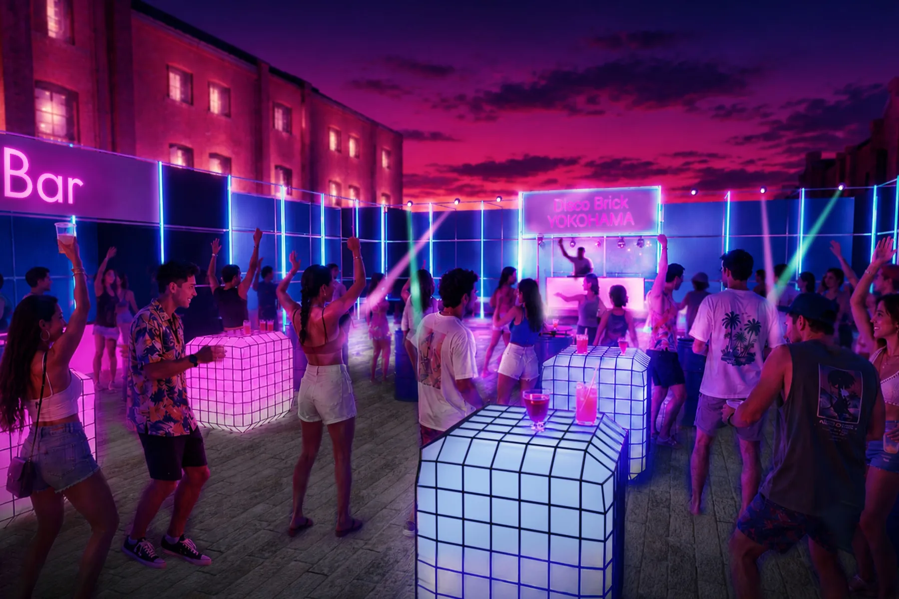 Disco Brick YOKOHAMA_3