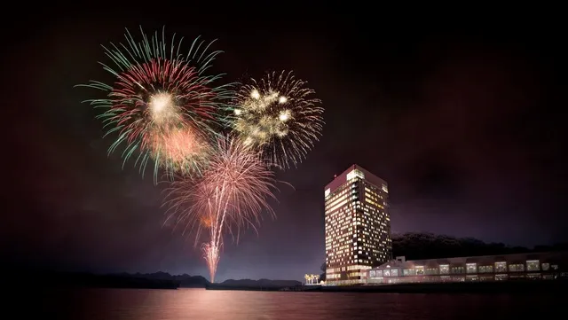 グランドプリンスホテル広島 夏のホテル打ち上げ花火