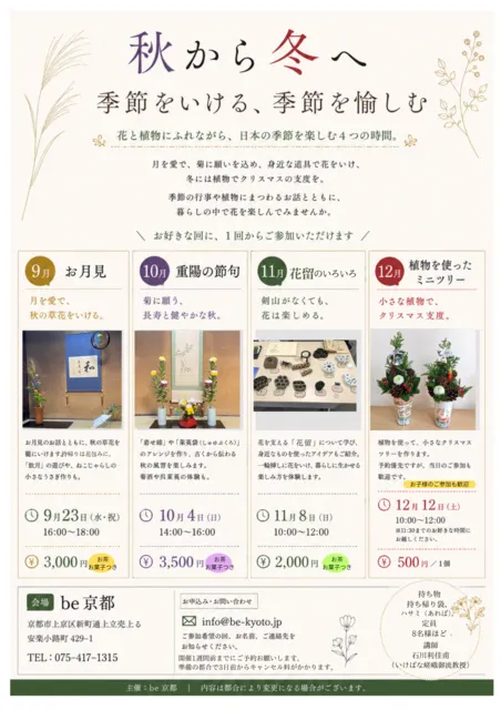 花留のいろいろー剣山がなくても花は楽しめる