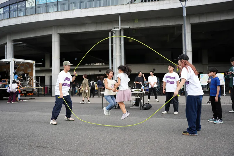 スポーツ体験ブース（ダブルダッチ）