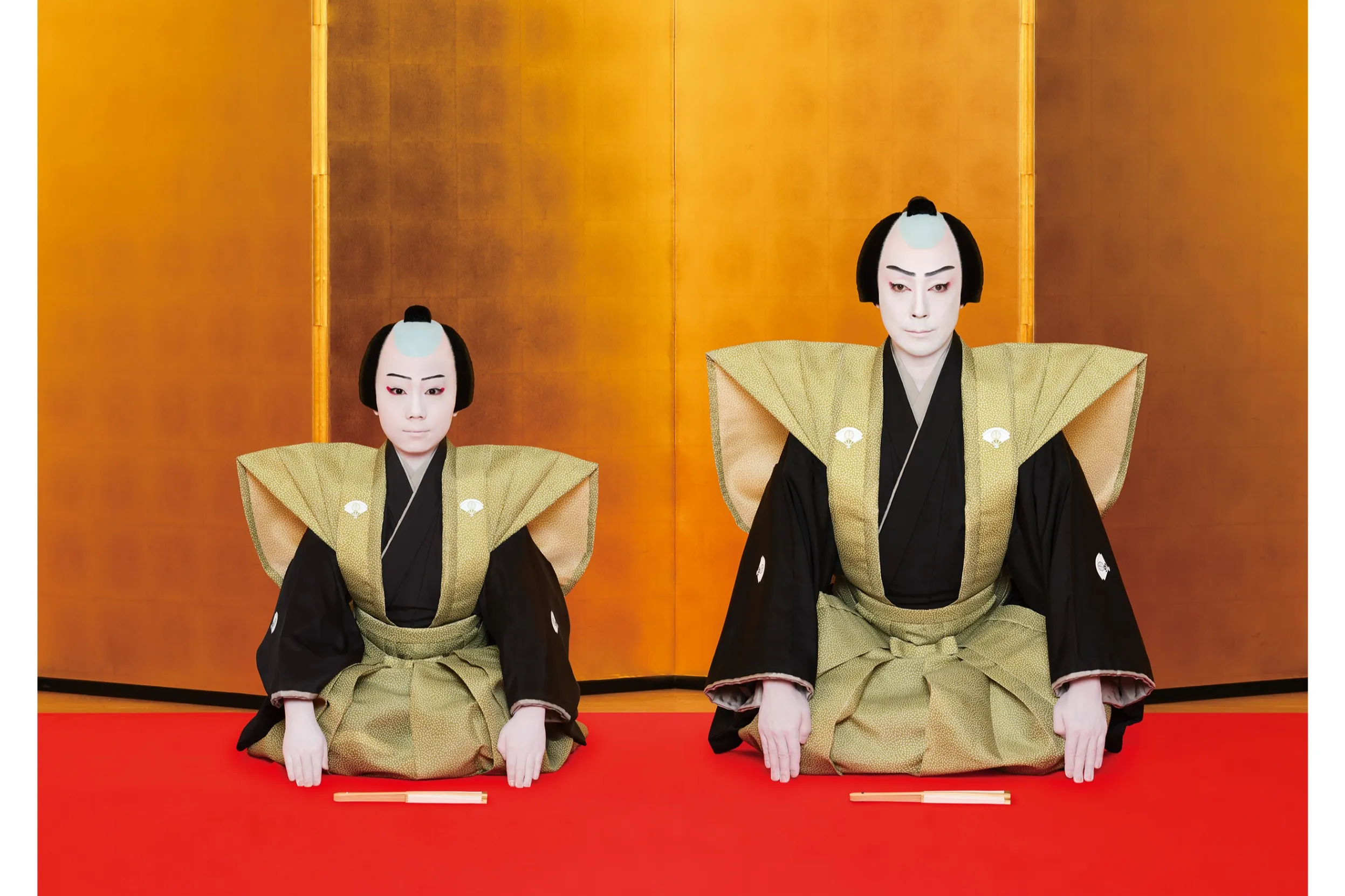 尾上菊之助 改め 八代目 尾上菊五郎 尾上丑之助 改め 六代目