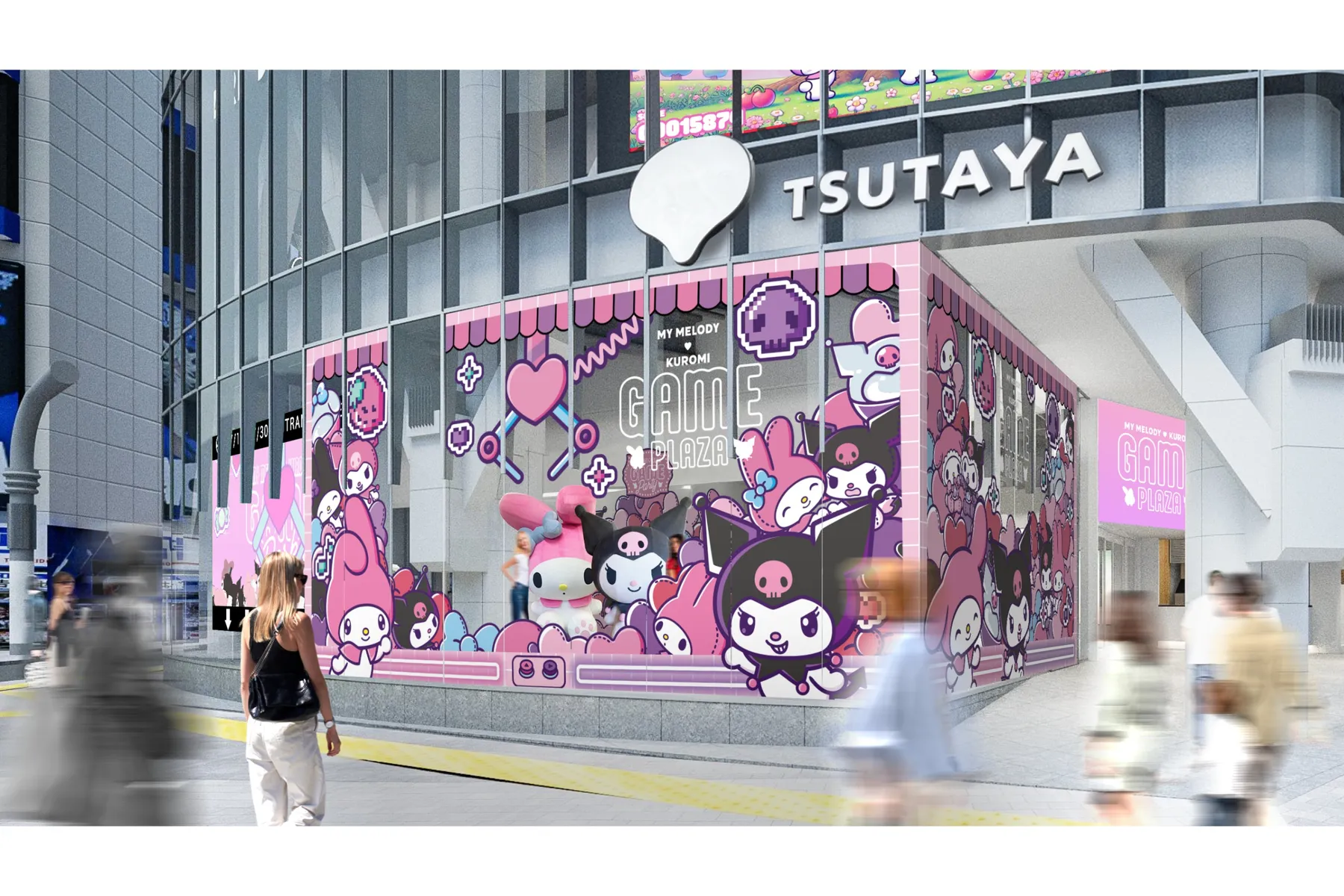 MY MELODY ♡ KUROMI GAME PLAZA_3
