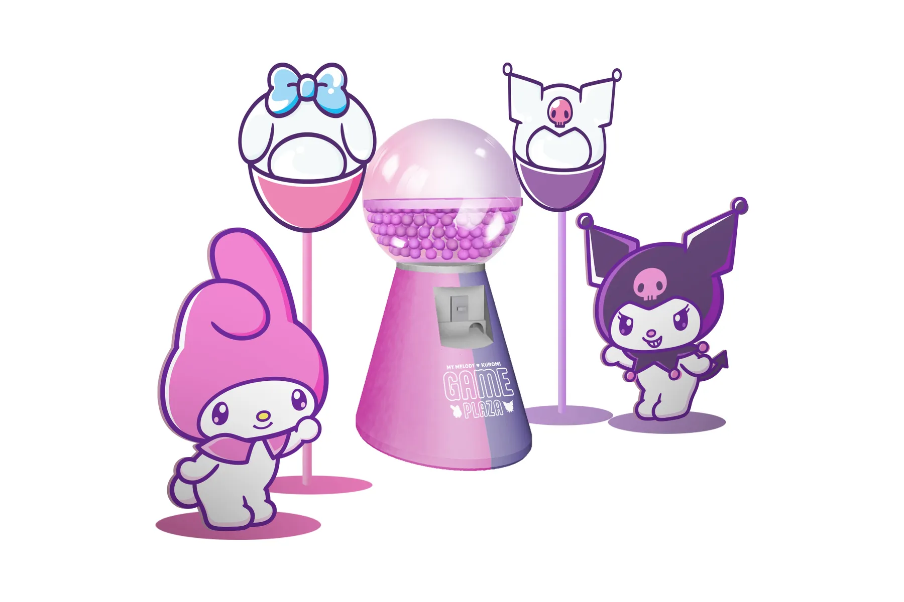 MY MELODY ♡ KUROMI GAME PLAZA_9